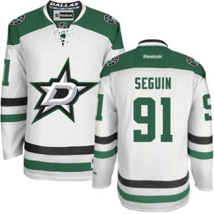 Dallas Stars Trikot #91 Tyler Seguin Authentic Weiß Reebok Auswärts